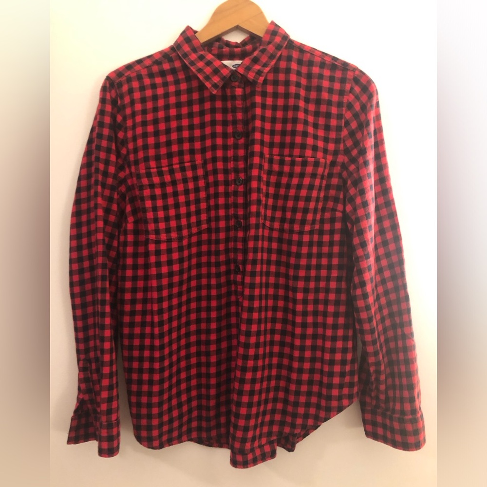 Classic Red Paid Shirt